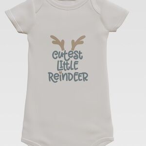 Infant Onesie | Cute Baby Outfit | Bodysuit | 0–18M baby gift  cutest reindeer